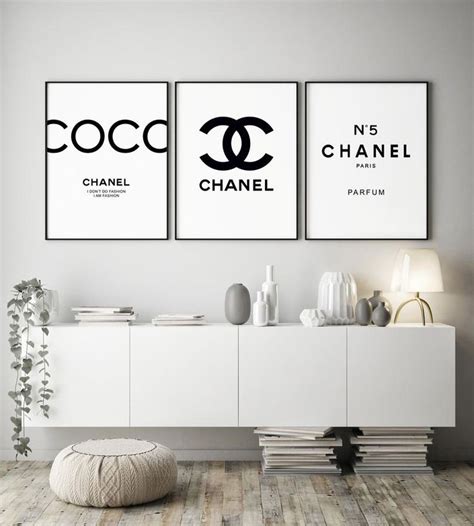 large chanel wall art|free printable chanel wall art.